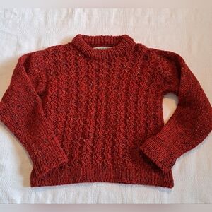Aran Sweater Market girls or boys size 30 will likely fit a 5/6, see description